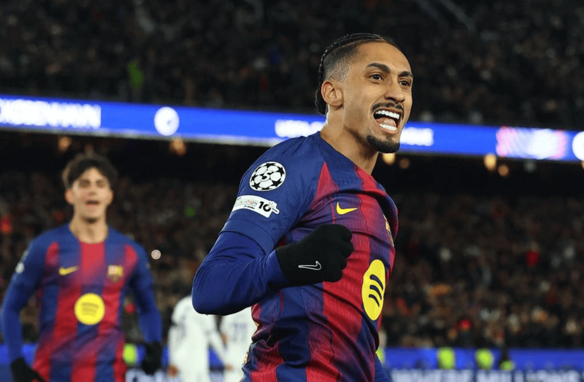 一场4-1完成逆袭好戏，西甲豪门升到第5，直接晋级欧冠淘汰赛